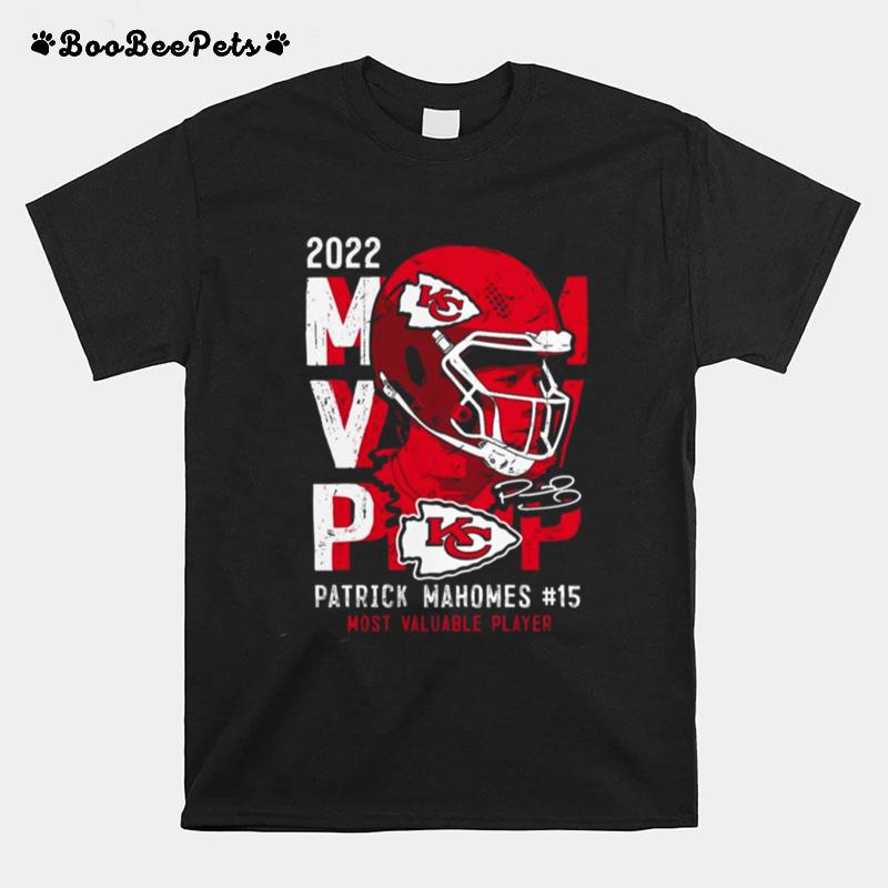 Patrick Mahomes Kansas City Chiefs Fanatics Branded 2022 Nfl Mvp Trendy T-Shirt
