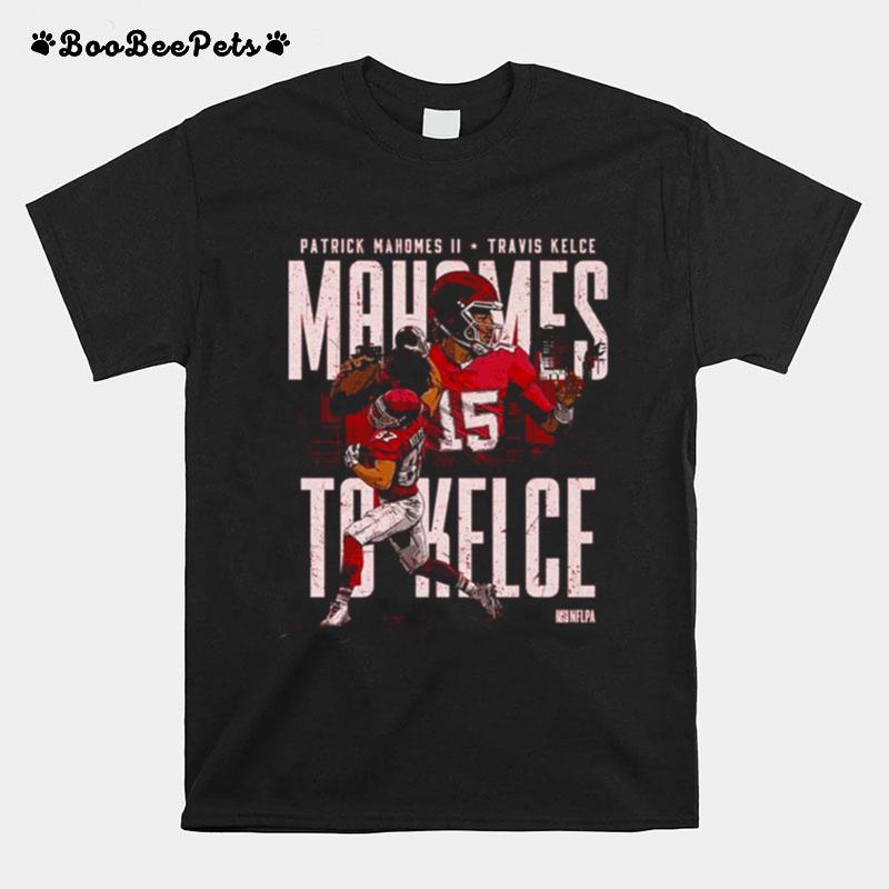 Patrick Mahomes Travis Kelce Kansas City Connection T-Shirt