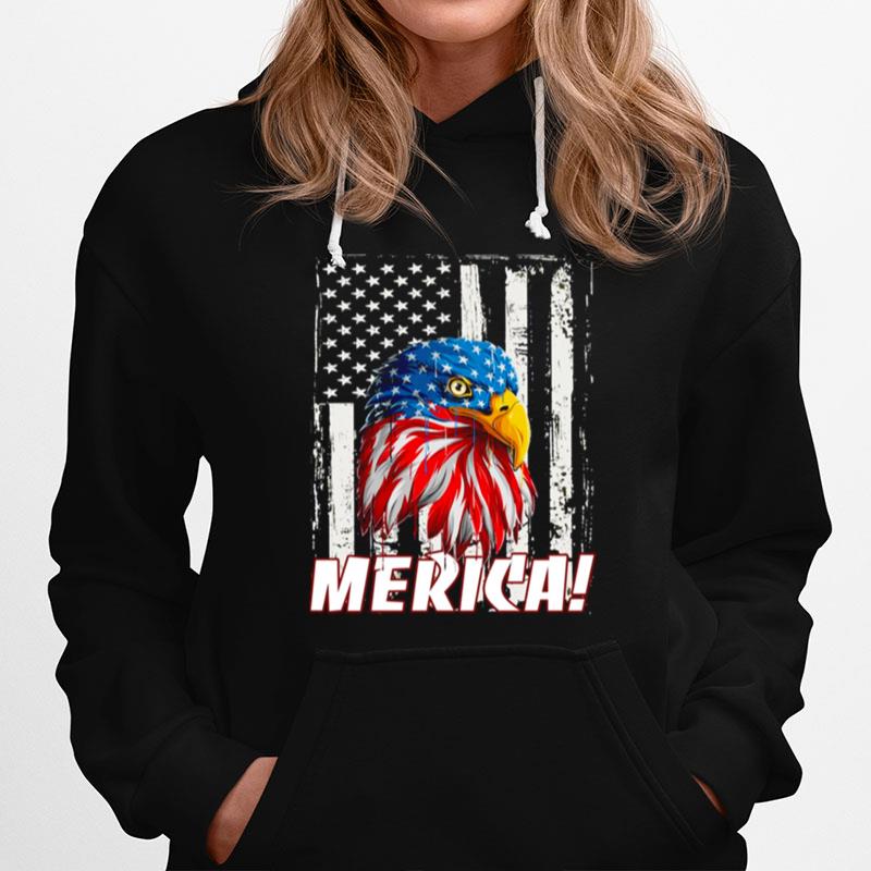 Patriot Day September 11Th Merica Eagle Hoodie