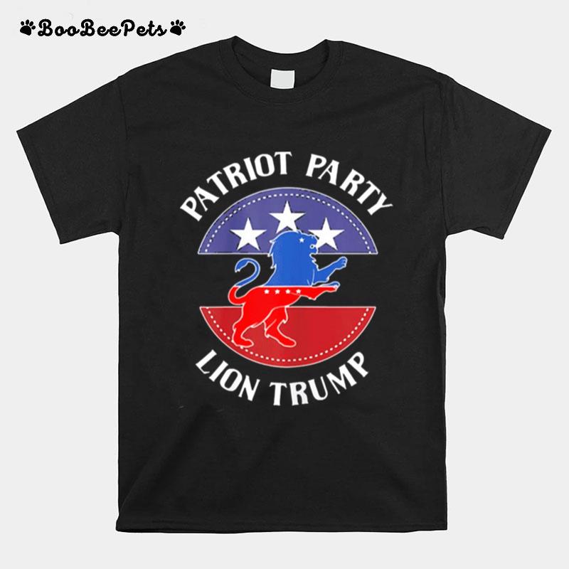 Patriot Party Lion Trump T-Shirt