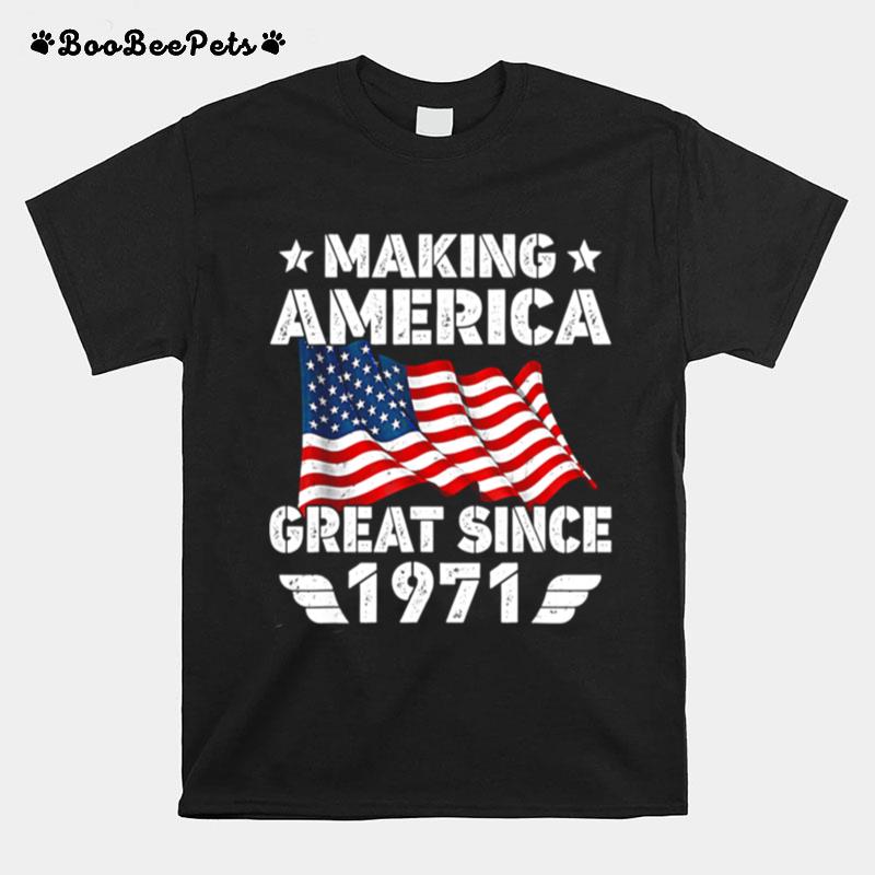 Patriotic Making America 1961 60Th Bday 60 Years Old T-Shirt