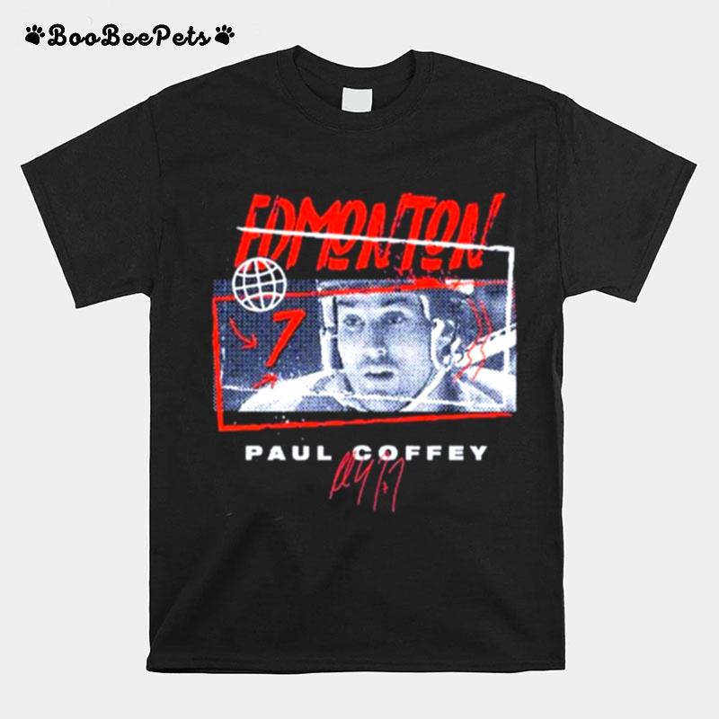 Paul Coffey Edmonton Oilers Tones Signature T-Shirt