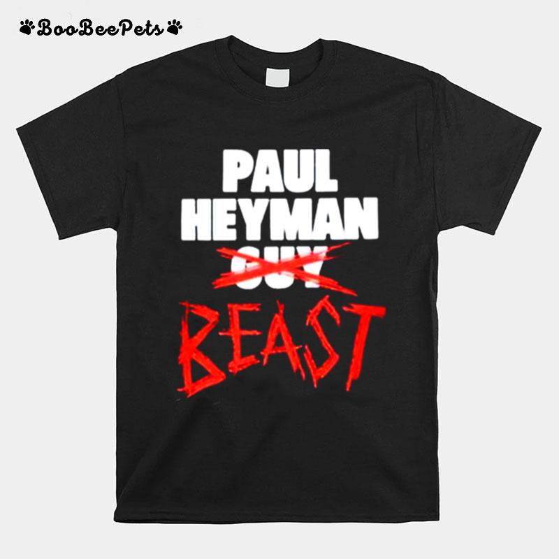 Paul Heyman Beast T-Shirt