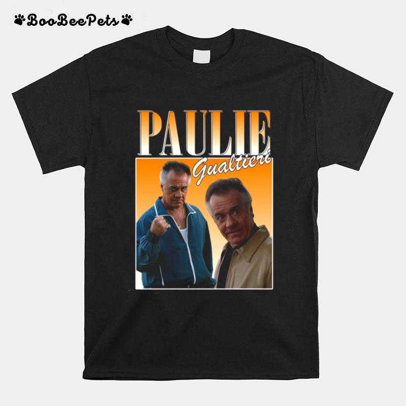 Paulie Walnuts Gualtieri Retro Design Sopranos T-Shirt