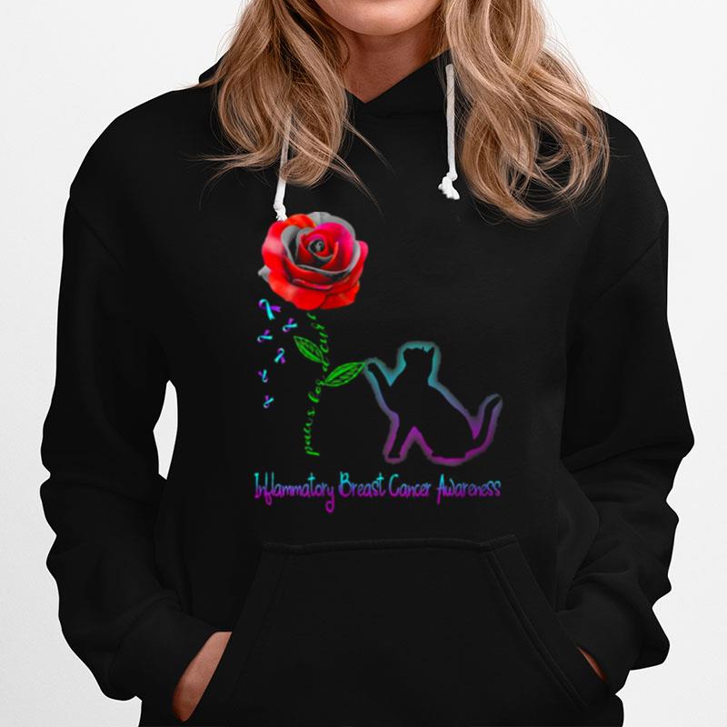 Paws For A Cure Inflammatory Breast Cancer Awareness Hoodie