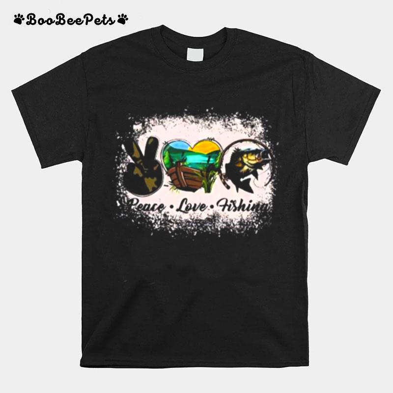 Peace Love Fishing 2022 T-Shirt