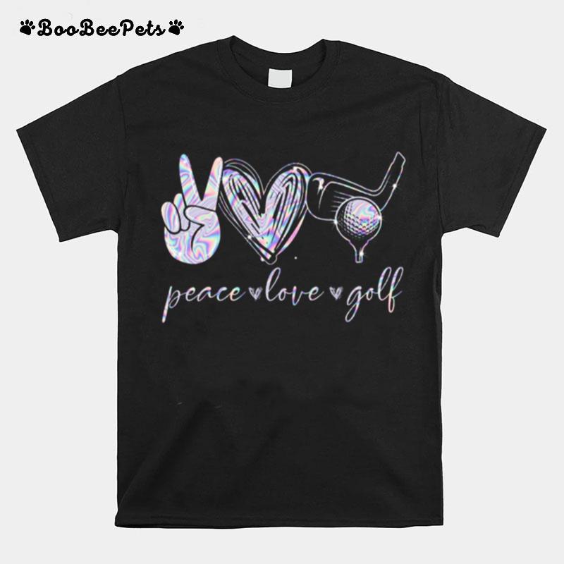 Peace Love Golf T-Shirt