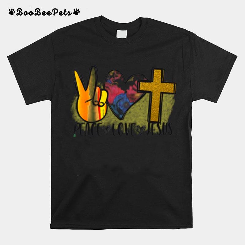 Peace Love Jesus T-Shirt
