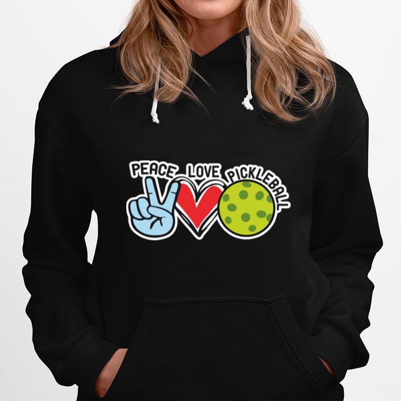 Peace Love Pickleball Hoodie