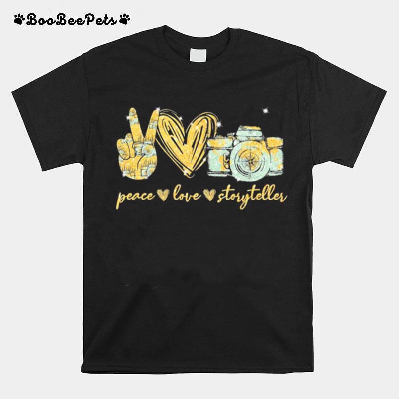 Peace Love Storyteller T-Shirt