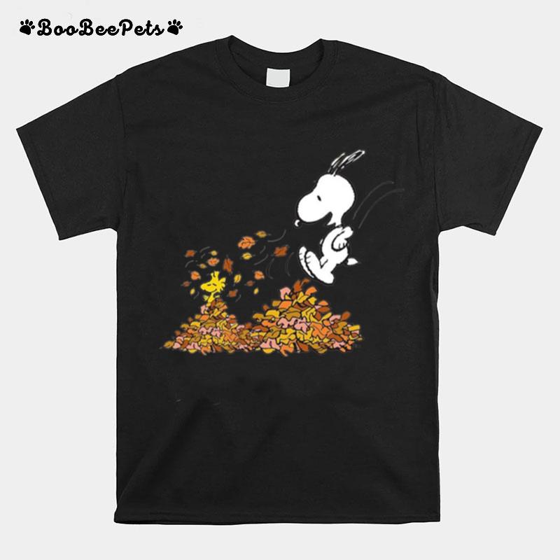 Peanuts Funny Snoopy Charlie Brown Peanuts Thanksgiving T-Shirt