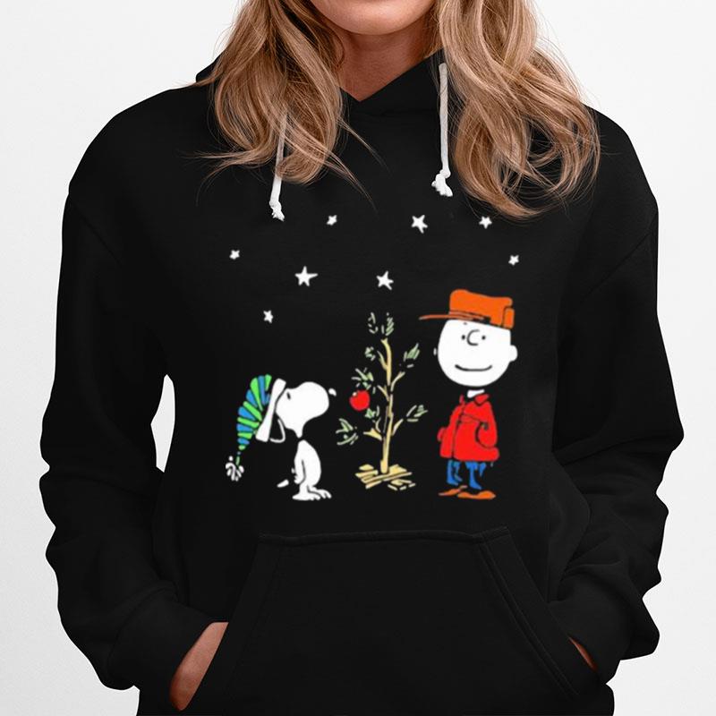 Peanuts Snoopy And Charlie Plant A Tree Hoodie