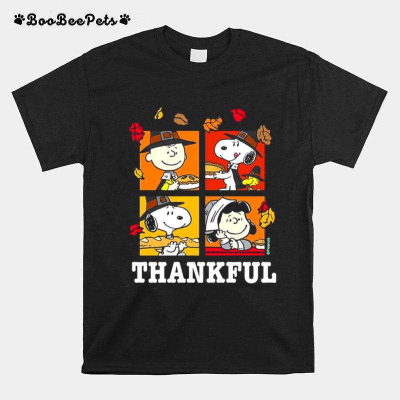 Peanuts Thankful Party T-Shirt