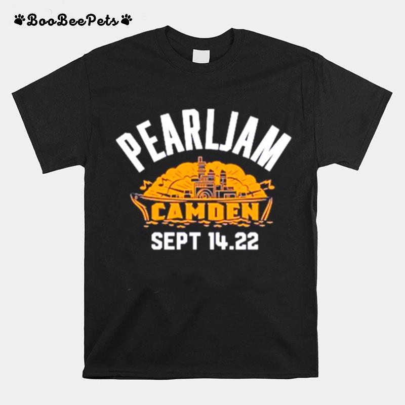 Pearljam Pearljam Camden Sept 14.22 T-Shirt