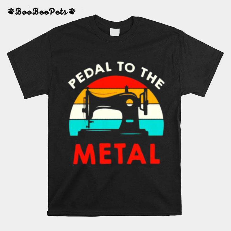 Pedal To The Metal Sew Vintage T-Shirt