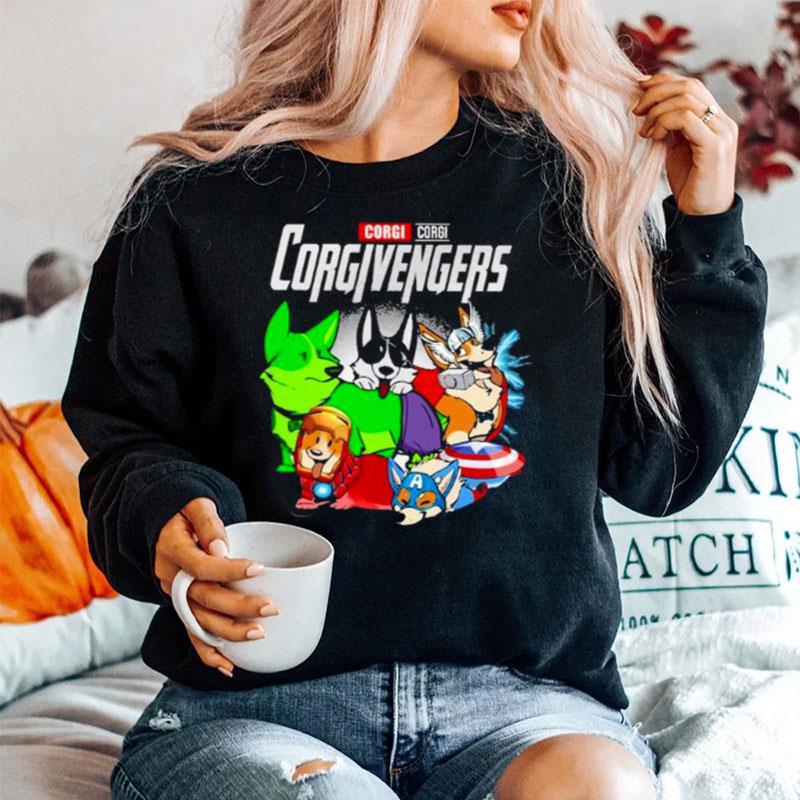 Pembroke Welsh Corgi Corgi Avengers Avengers Endgame Sweater