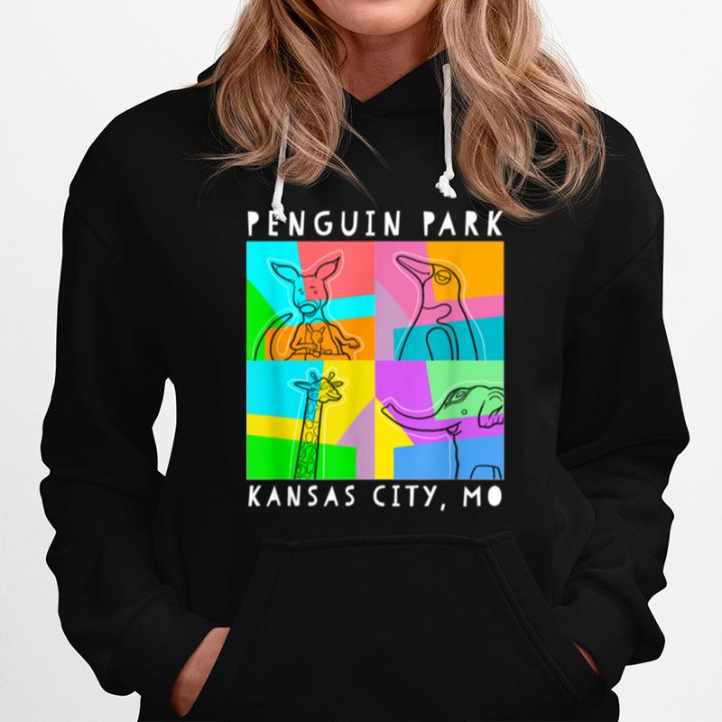 Penguin Park Fine Art Hoodie