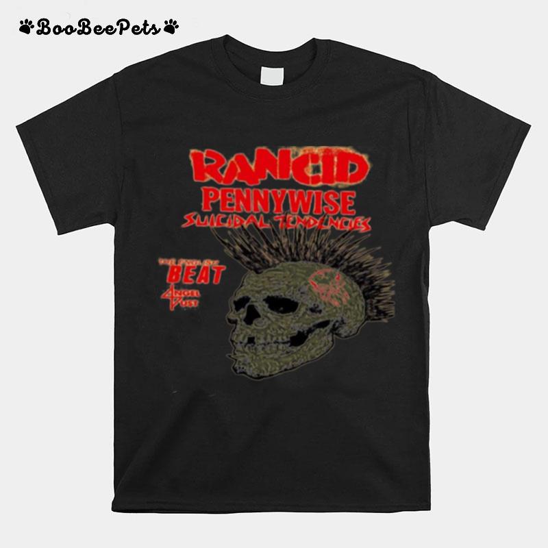 Pennywise Suicidal Tendencies And Rancid Band T-Shirt