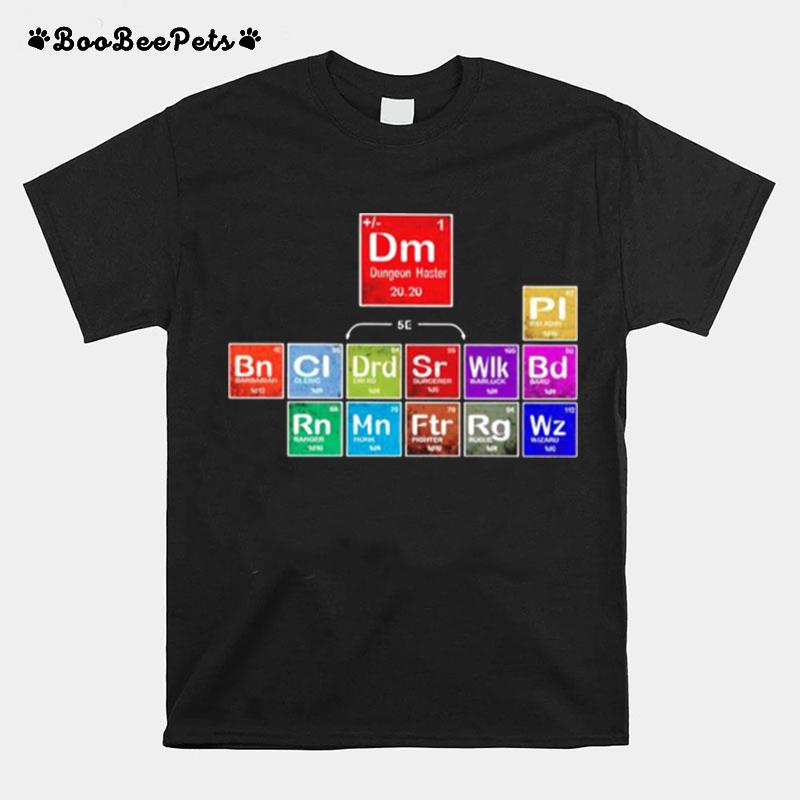 Periodic Table Of Dnd 12 T-Shirt