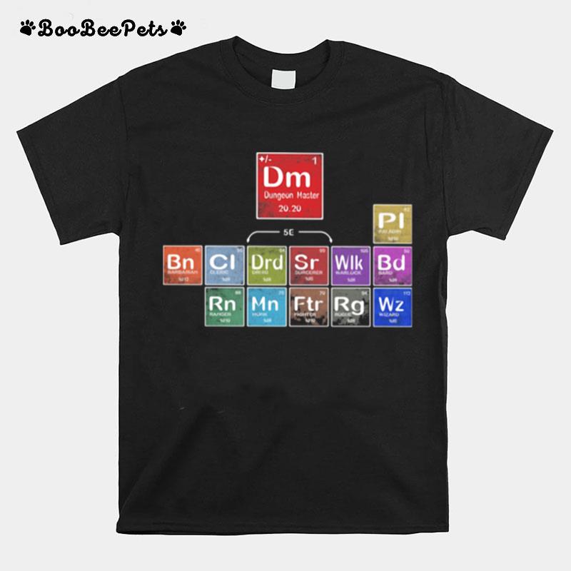 Periodic Table Of Dnd T-Shirt