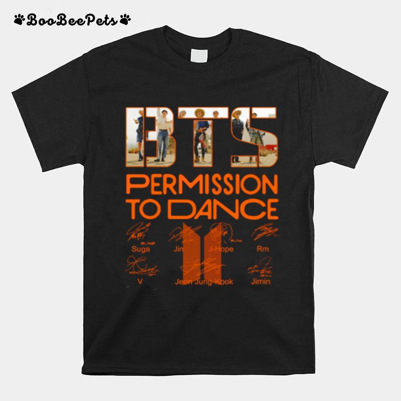 Permission To Dance Bangtan Boys Bts T-Shirt