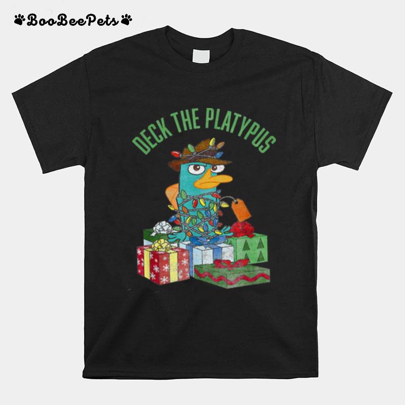 Perry Deck The Platypus Christmas T-Shirt