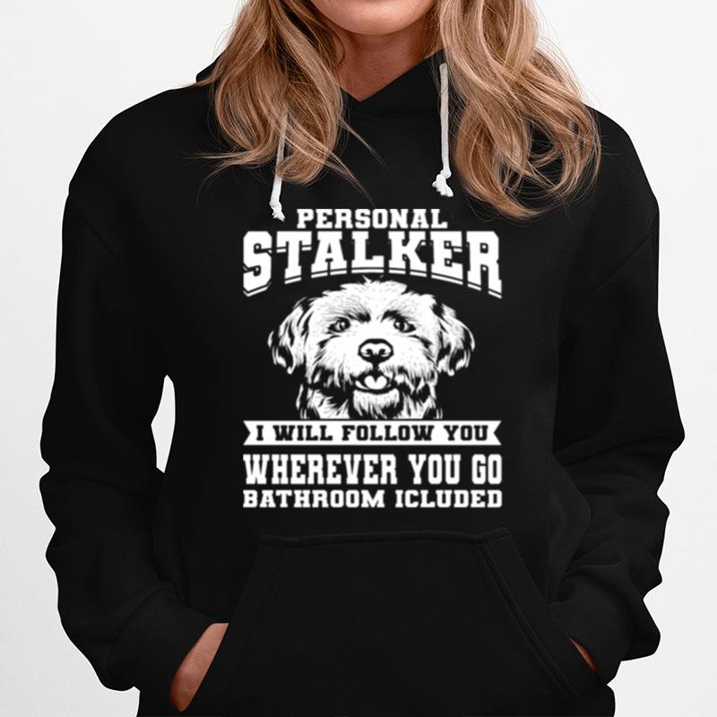 Personal Stalker Maltese Dog Costume Maltese Hoodie