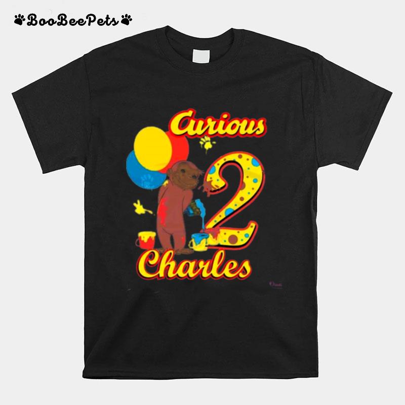 Personalized Curious George Birthday T-Shirt