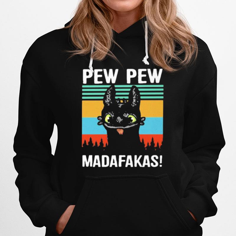 Pew Pew Madafakas Dragon Toothless Vintage Hoodie