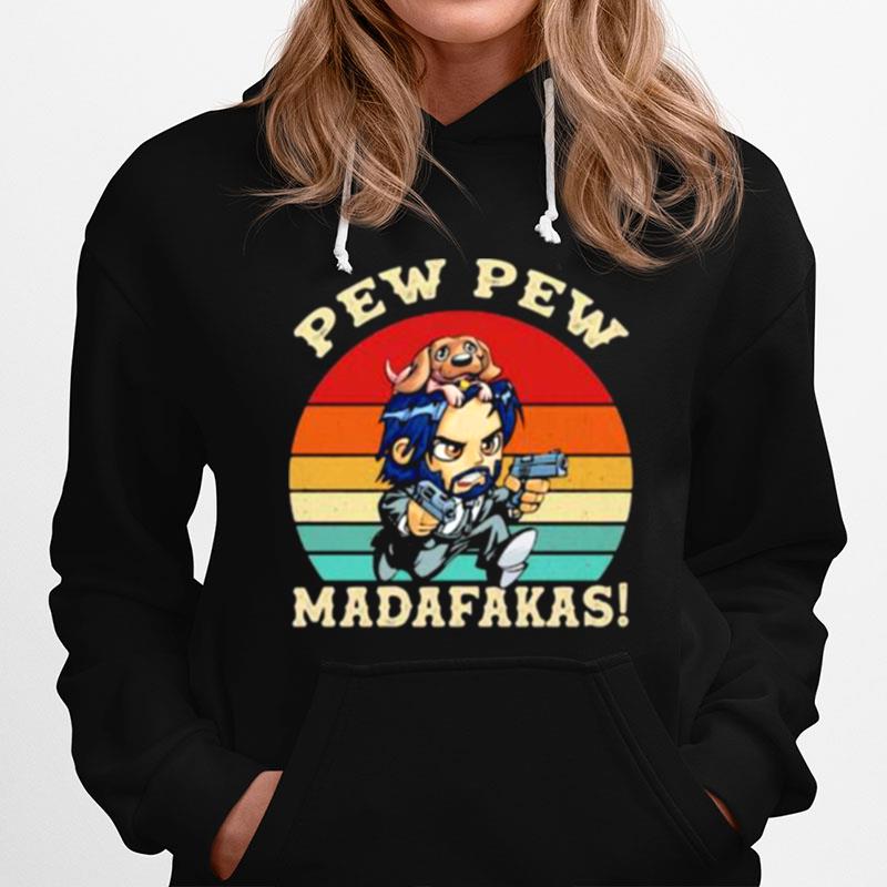 Pew Pew Madafakas Vintage Hoodie