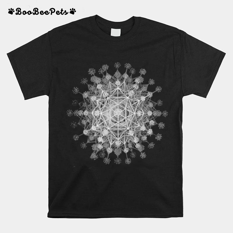 Phaeodarea Ernst Haeckel Single Microcosmos Vintage T-Shirt