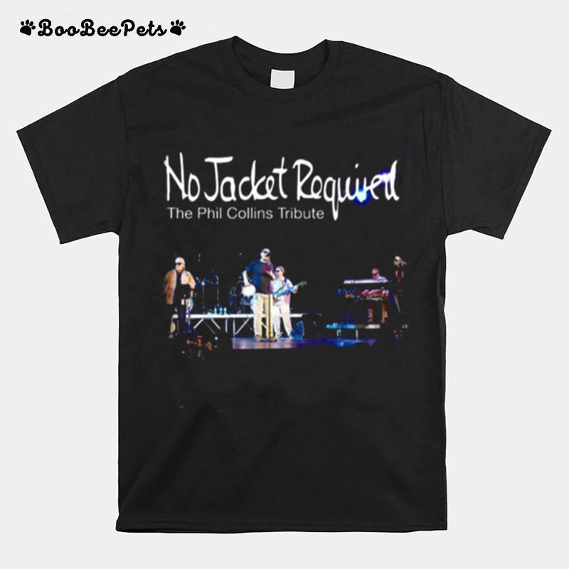 Phil Collins No Jacket Required T-Shirt