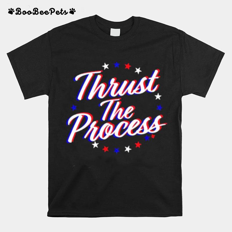 Philadelphia Basketball Thrust The Process T-Shirt