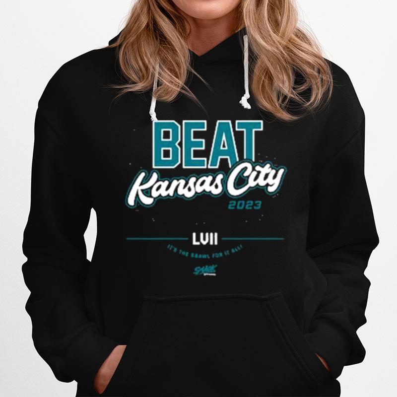 Philadelphia Beat Kansas City Football Super Bowl Lvii Hoodie