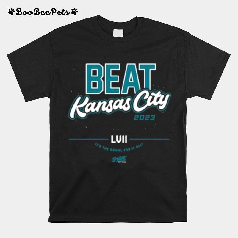 Philadelphia Beat Kansas City Football Super Bowl Lvii T-Shirt