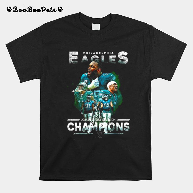 Philadelphia Eagles 2023 Nfc East Division Champions Super Bowl Lvii T-Shirt