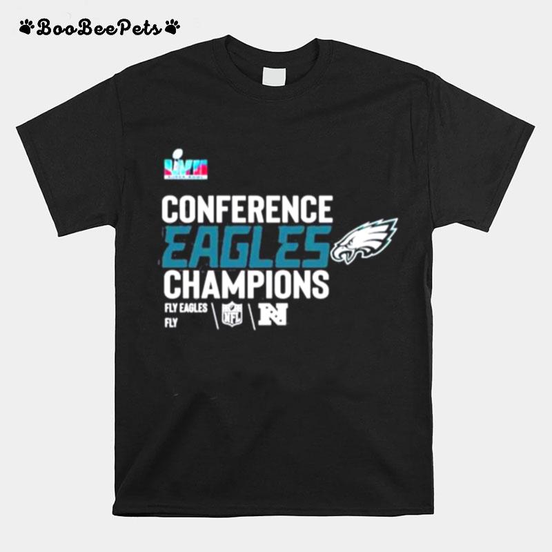 Philadelphia Eagles Conference Eagles Champions Fly Eagles Fly Nfl 2023 T-Shirt