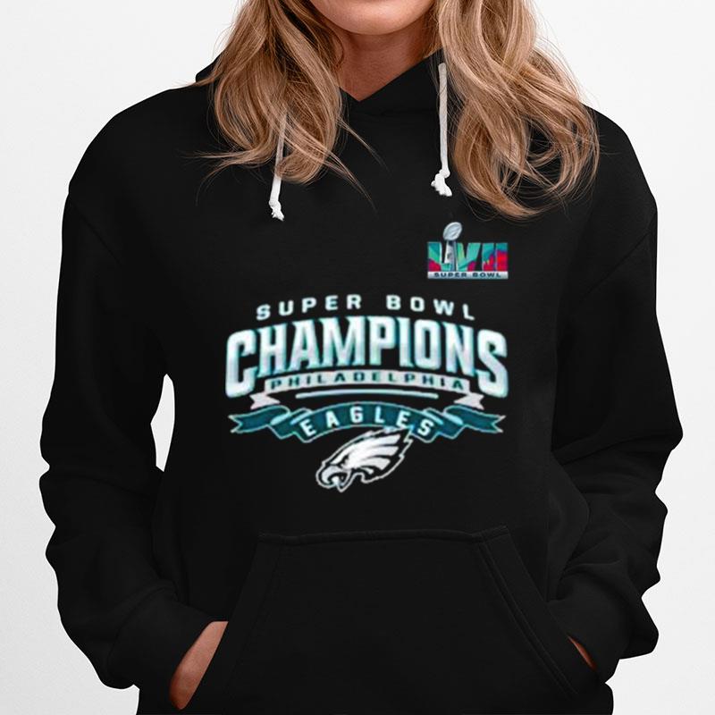 Philadelphia Eagles Super Bowl Lvii 2023 Champions Hoodie