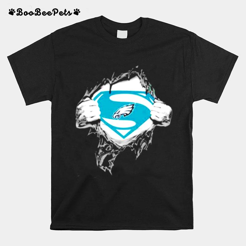 Philadelphia Eagles Superman Logo T-Shirt