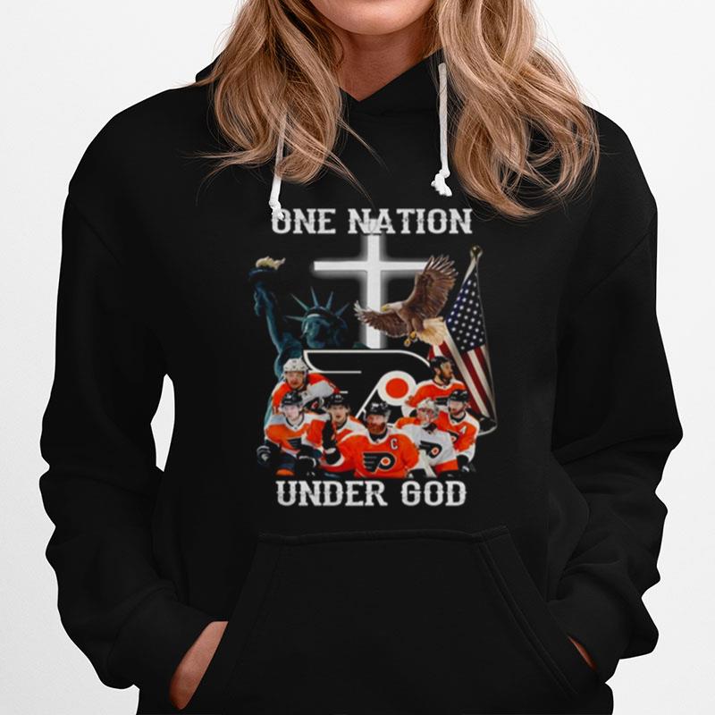 Philadelphia Flyers One Nation Under God Hoodie