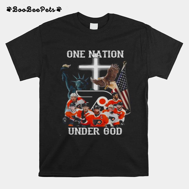 Philadelphia Flyers One Nation Under God T-Shirt