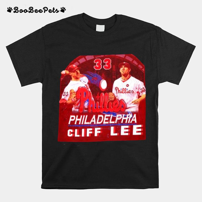 Philadelphia Phillies Baseball Cliff Lee Mlb Sport Team 2022 World Series T-Shirt