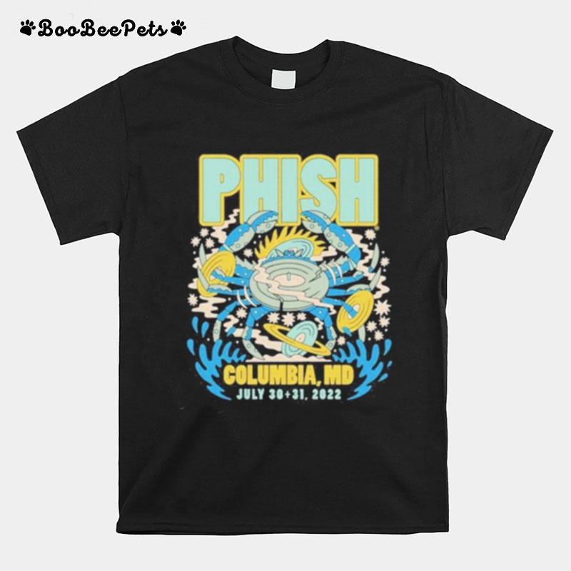 Phish Columbia Md Event 2022 T-Shirt