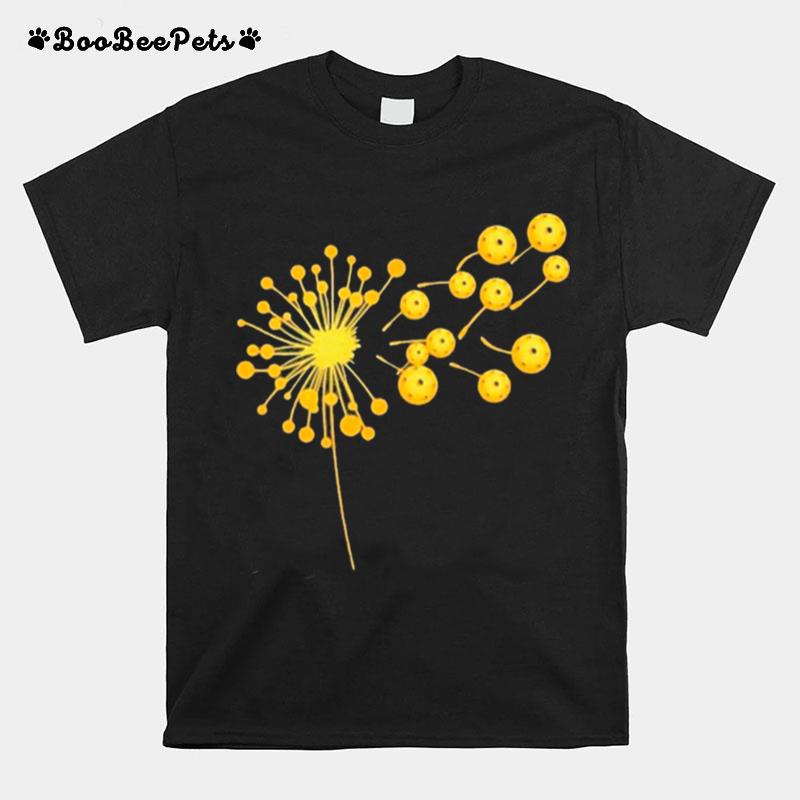 Pickleball Ball Dandelion T-Shirt