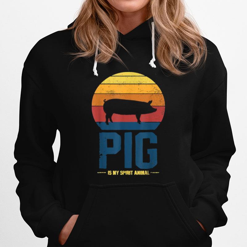 Pig Is My Spirit Vintage Hoodie