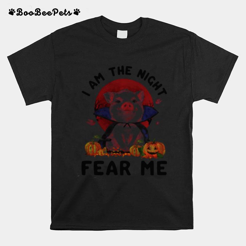 Pig Witch I Am The Night Fear Me Sunset T-Shirt
