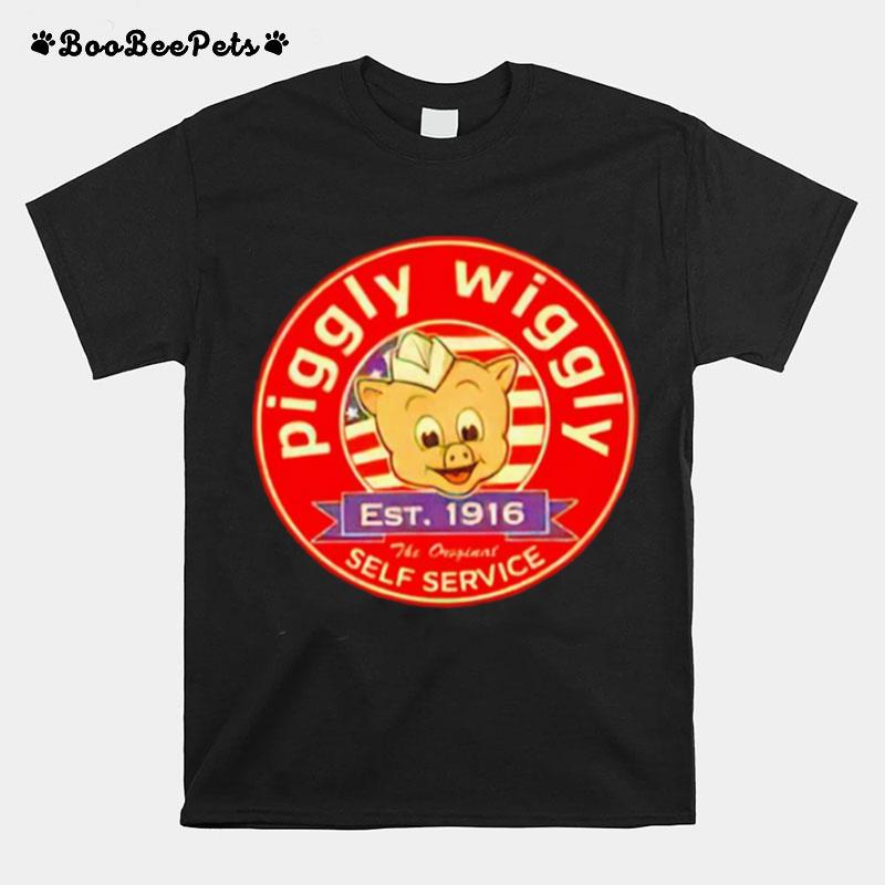 Piggly Wiggly Est 1916 Logo T-Shirt