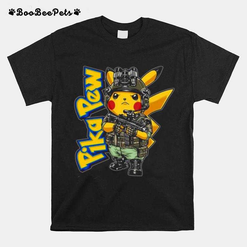Pika Pew Pokemon Roblox Cute Art T-Shirt