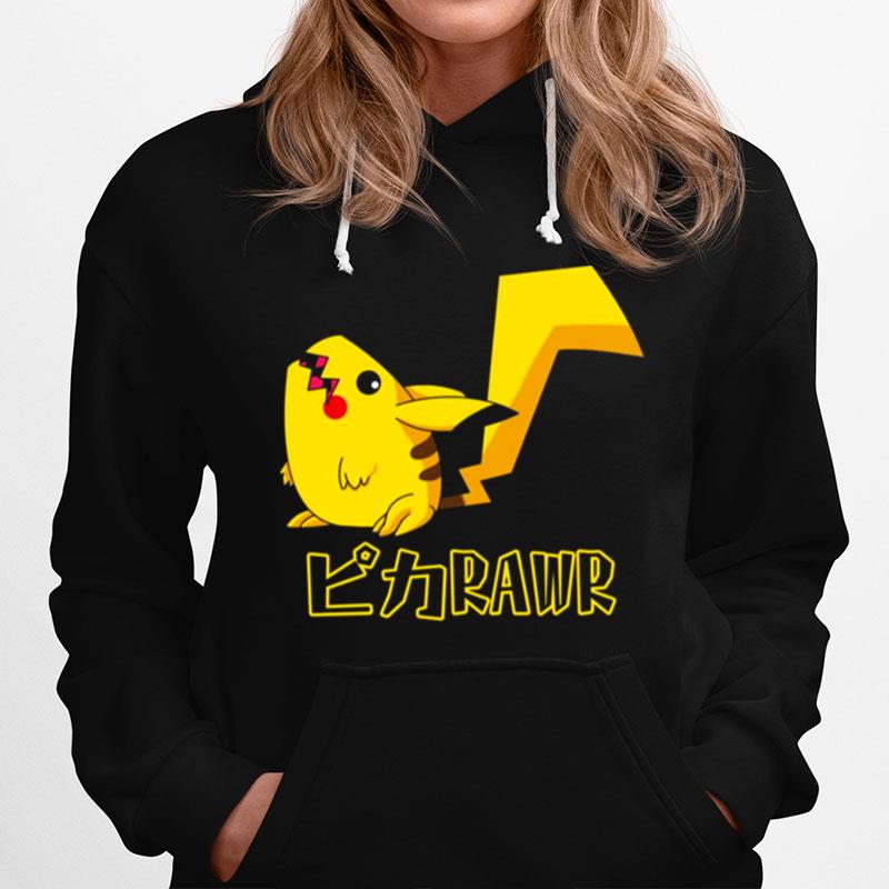 Pikarawr Pokemon Pikachu Rawr Hoodie