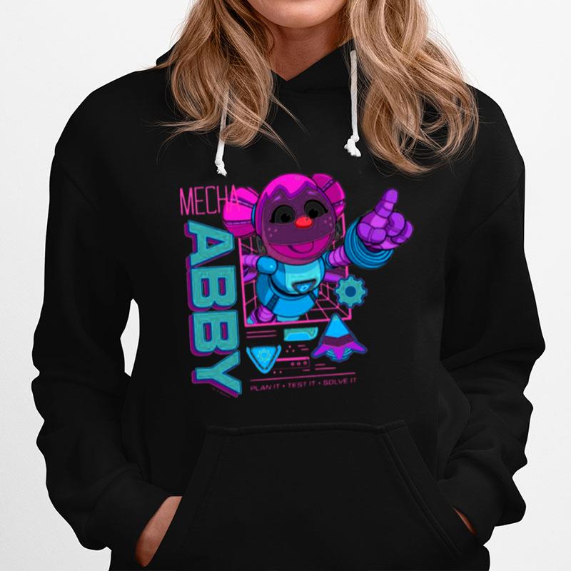 Pink Design Sesame Street Mecha Builders Abby Cadabby Hoodie